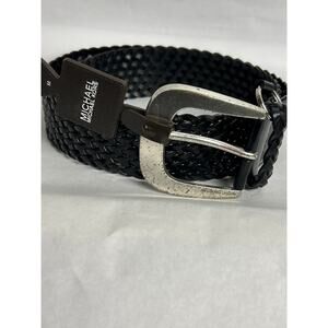 Black woven belt Michael Kors M